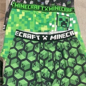 Minecraft Green Boxer Briefs